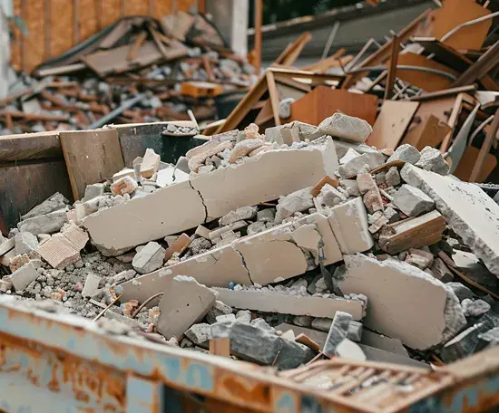 Construction debris hauling